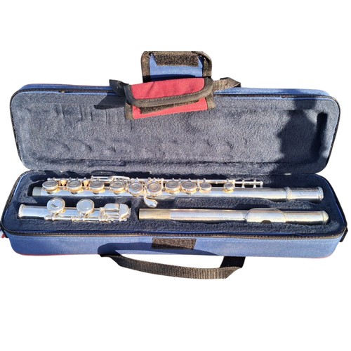 355 - CASED FLUTE BY JOHN PACKER LTD