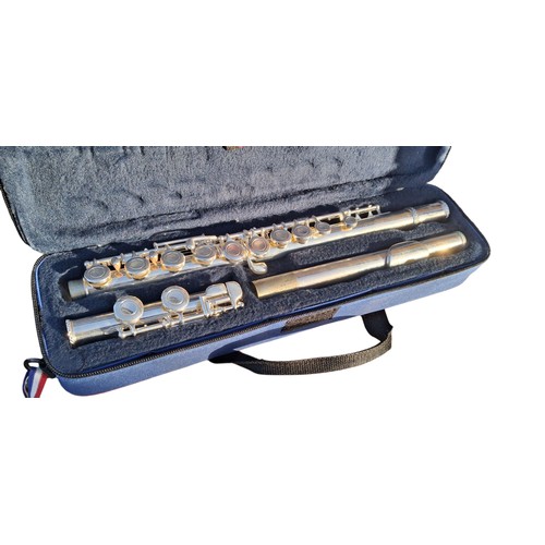 355 - CASED FLUTE BY JOHN PACKER LTD