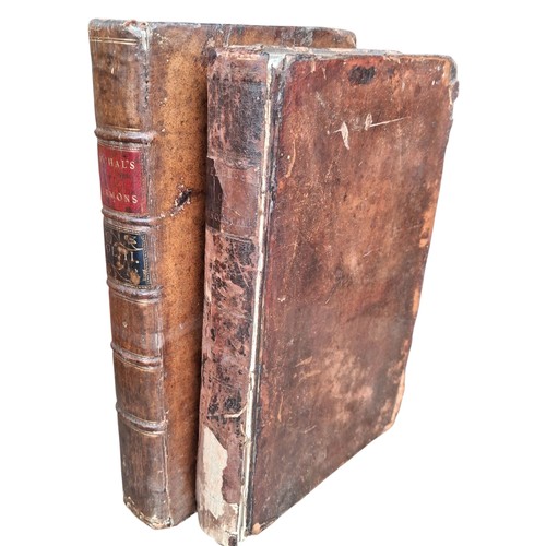 345 - Sermons James Duchal, 1764, Dublin, in full calf with some bumps and scrapes,, otherwise very clean ... 