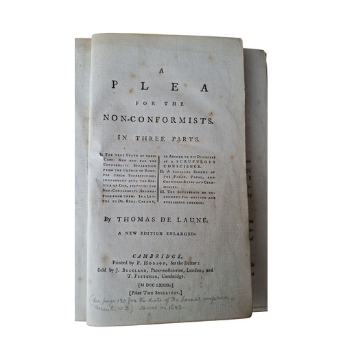 345 - Sermons James Duchal, 1764, Dublin, in full calf with some bumps and scrapes,, otherwise very clean ... 
