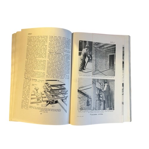 115 - THE NEW ELECTRICAL ENCYCLOPEDIA SET OF 4 VINTAGE BOOKS