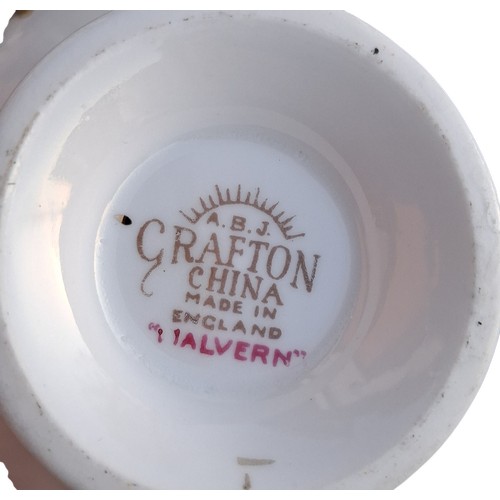 63 - A 32 PIECE GRAFTON TEA SERVICE