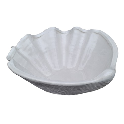 65 - A LARGE NEW SHELL STYLE FRUIT BOWL