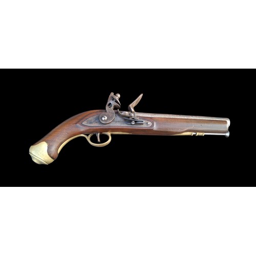 298 - A FLINTLOCK PISTOL IN GOOD CONDITION