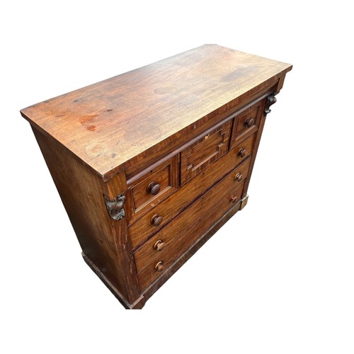 325 - A FANTASTIC VICTORIAN CHEST OF DRAWERS