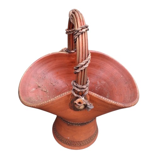 326 - A TERRACOTTA CENTRE PIECE