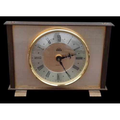 350 - A VINTAGE SMITHS MANTLE CLOCK