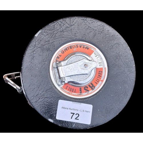 72 - A QUALITY RSI TOOLS 15m MEASURING TAPE