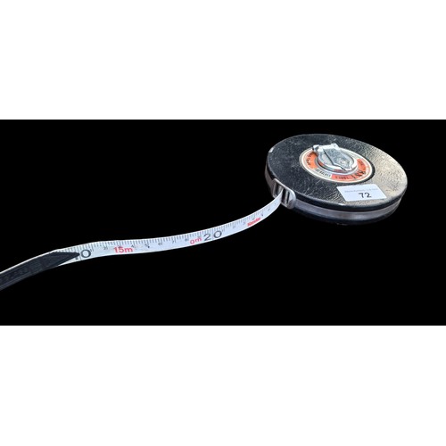 72 - A QUALITY RSI TOOLS 15m MEASURING TAPE