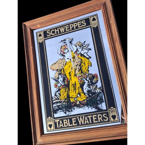 109 - SCHWEPPES ADVERTISING MIRROR