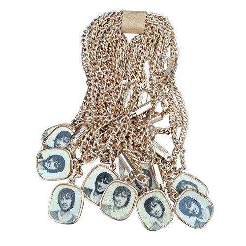 110A - A LOT OF GEORGE BEST MEDALLIONS