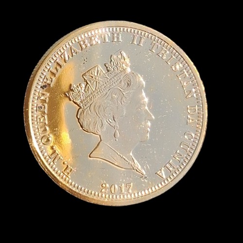 713 - THE QUEENS DIAMOND JUBILEE 585 GOLD COIN 0.5G WITH PAPERS