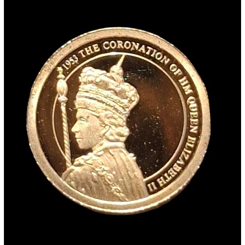 724 - 1953 PORTRAIT GOLD COIN