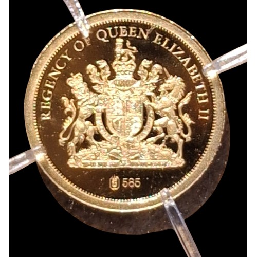 724 - 1953 PORTRAIT GOLD COIN