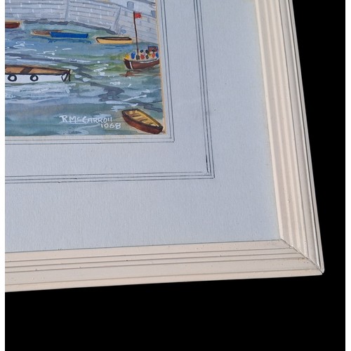 1105 - WATERCOLOUR BY CARROLL 