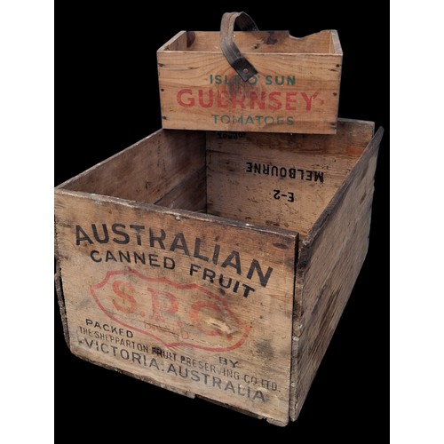 80 - 2 Vintage Wooden Boxes