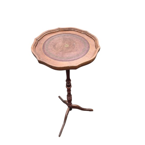 108 - A TALL TRIPOD BASE WINE TABLE