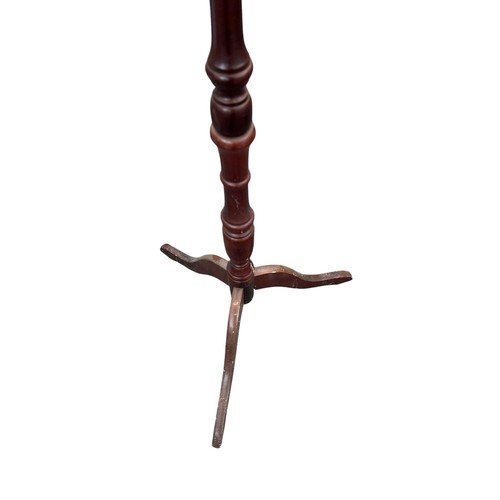108 - A TALL TRIPOD BASE WINE TABLE
