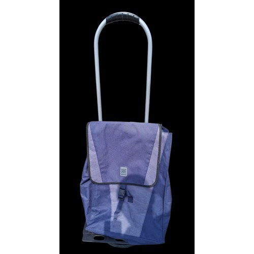110 - 2 WHEELED SHOPPING TROLLEY
