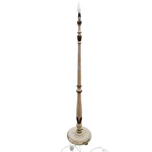 77 - AN ORNATE DESIGNER STANDARD LAMP