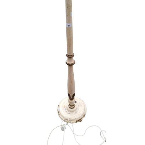 77 - AN ORNATE DESIGNER STANDARD LAMP