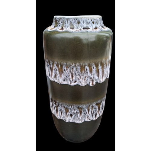67 - A WEST GERMAN POTTERY STYLE VASE