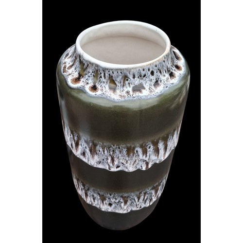 67 - A WEST GERMAN POTTERY STYLE VASE