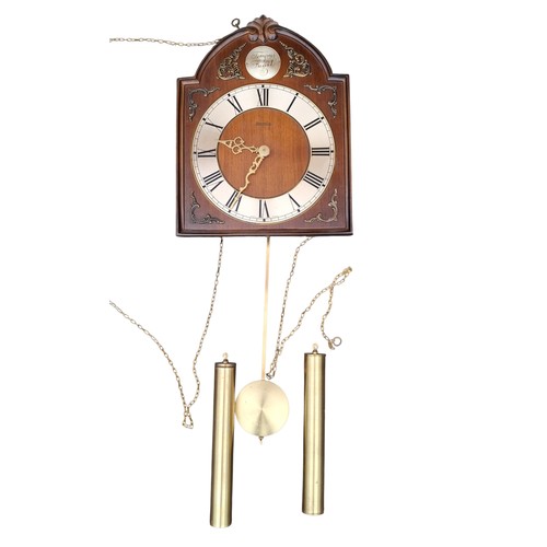 103 - A TEMPUS CHIMING CLOCK