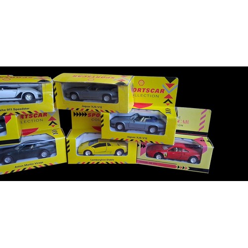 8 SHELL SUPER CAR VECHILES