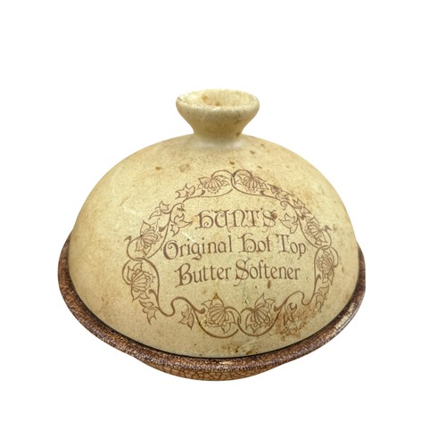DUNDEE MARMALADE STONEWARE JAR, BANTS ORIGINAL HOT TOP BUTTER SOFTNER ...