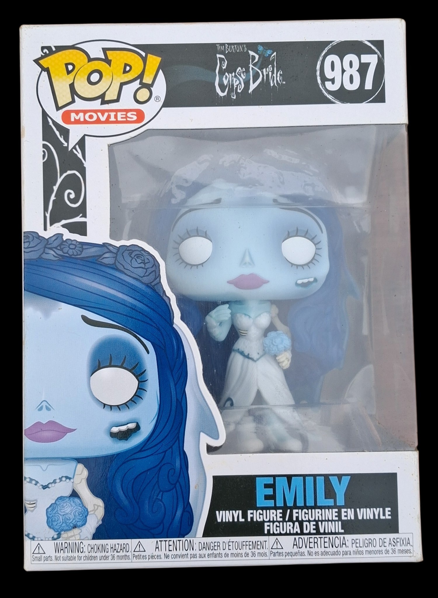 TIM BURTONS FIGURINE IN BOX EMILY