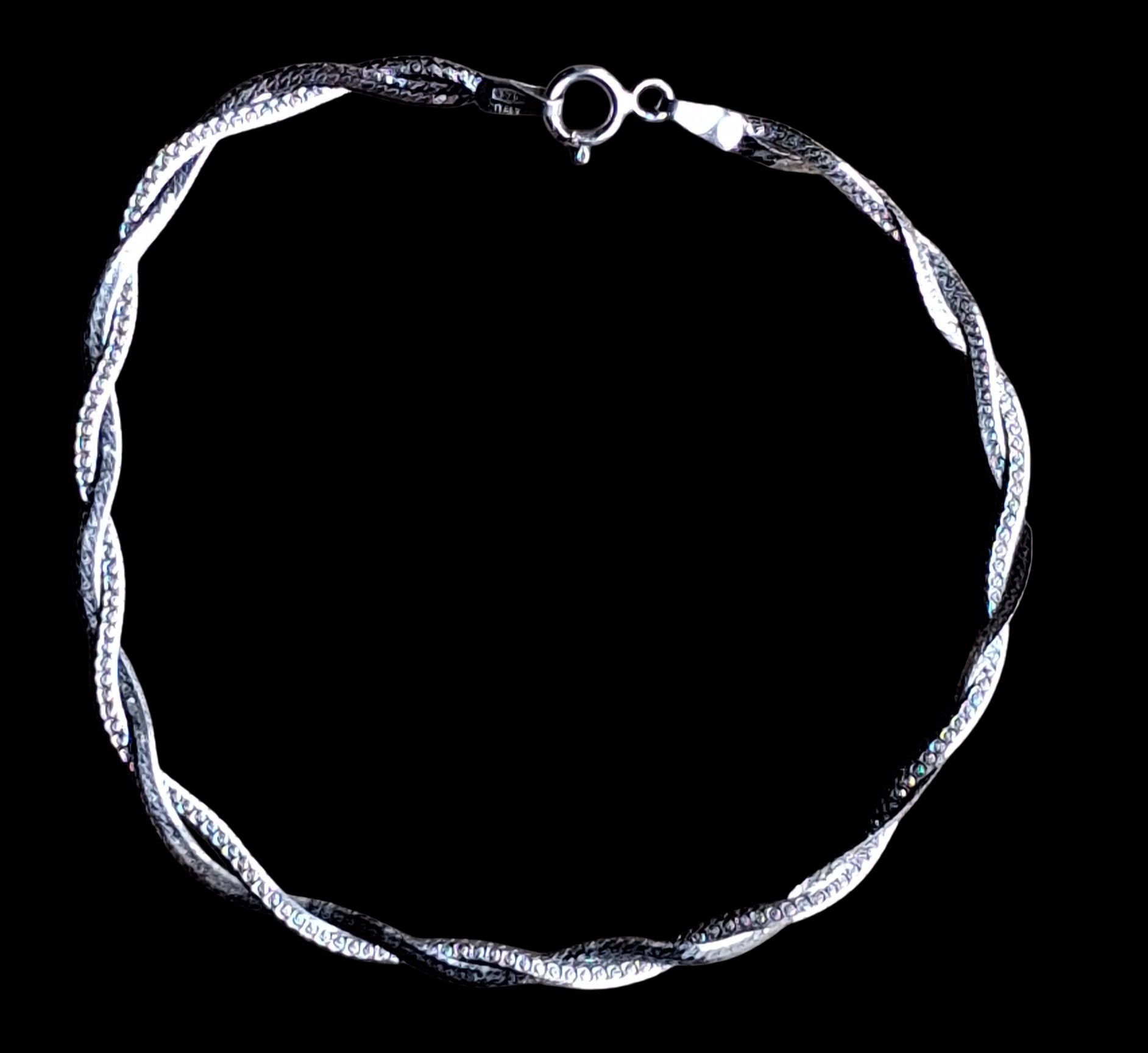 925 SILVER TWIN STRAND BRACELET
