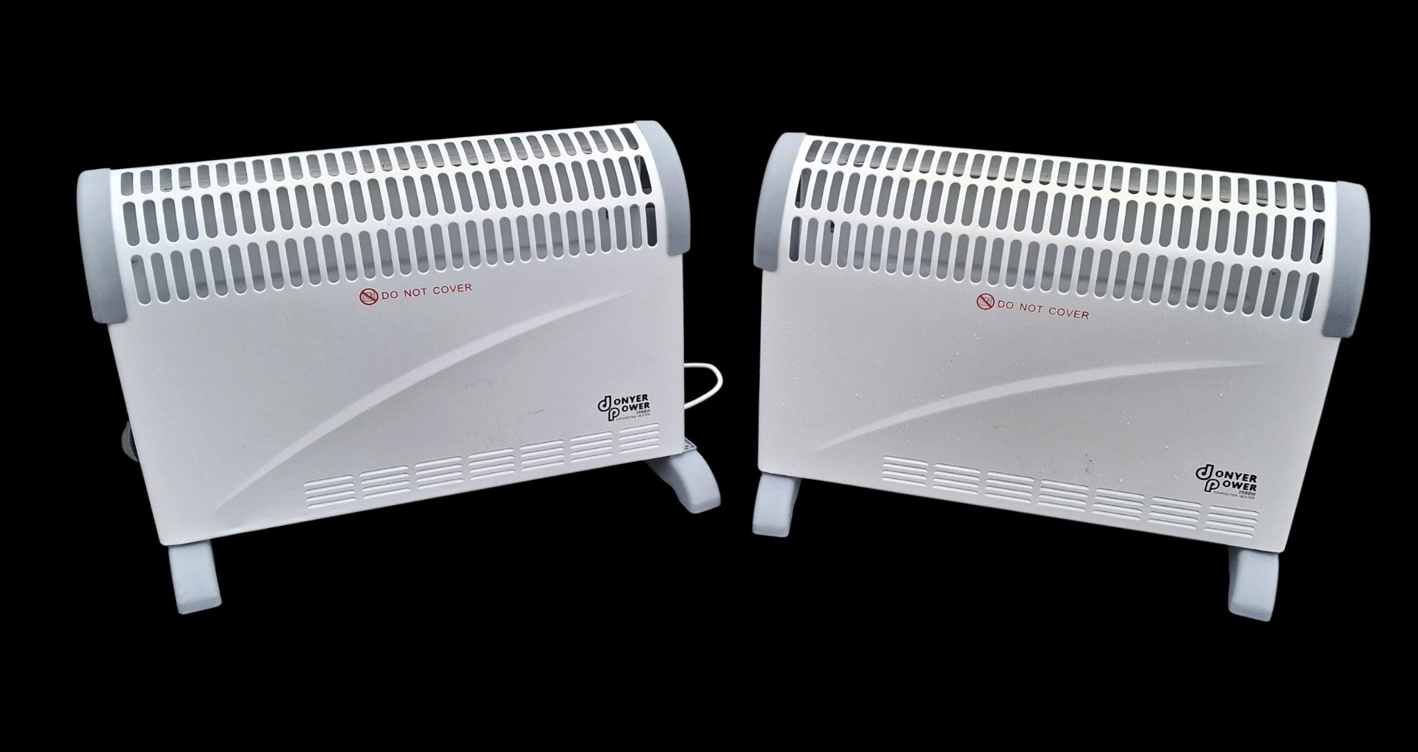 2 ELECTRIC HEATERS