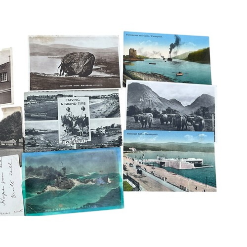 A LOT OF VINTAGE POSTCARDS