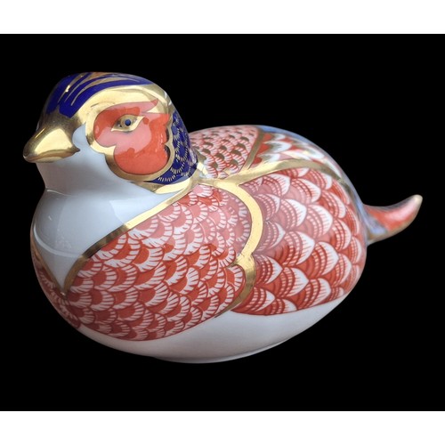 A ROYAL CROWN DERBY PHEASANT