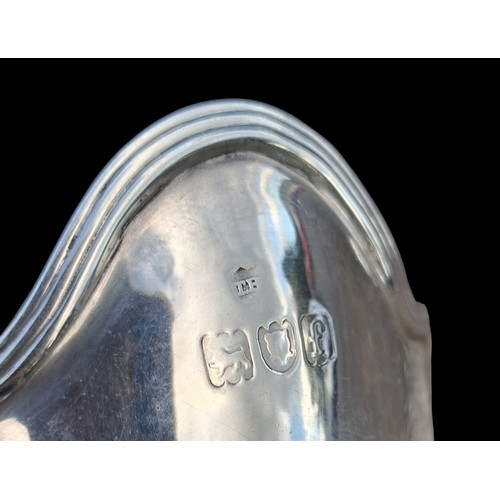 A LONDON SILVER BASKET WITH HANDLE 136.5g