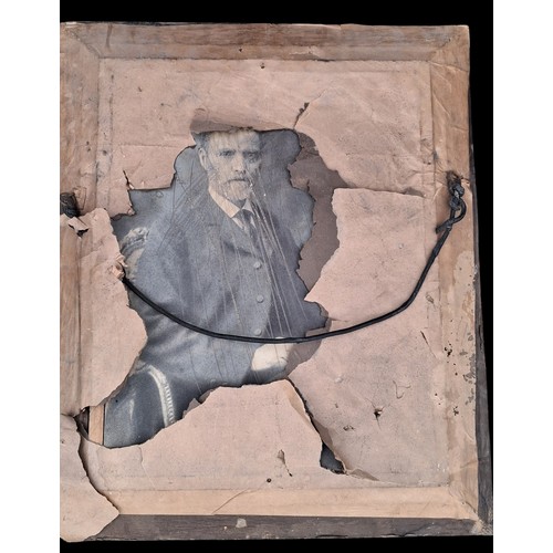 A LATE VICTORIAN PORTRAIT WITH ANOTHER TO THE REVERSE