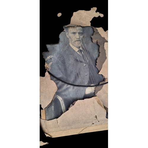 A LATE VICTORIAN PORTRAIT WITH ANOTHER TO THE REVERSE