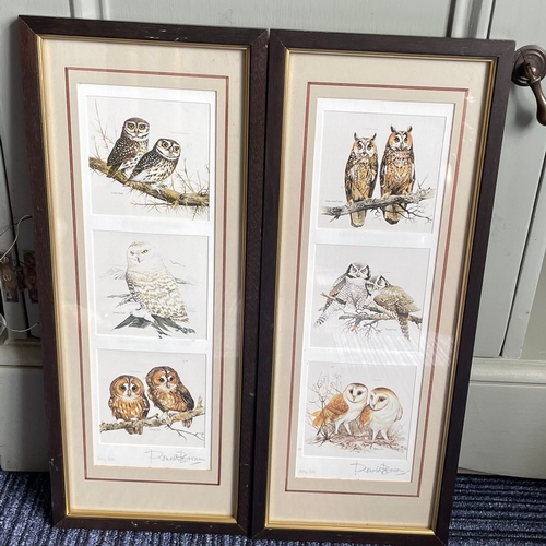 75 - Signed Limited Edition Prints of Owls x 2
By Ronald Beavan

Size: 18cm x 43cm