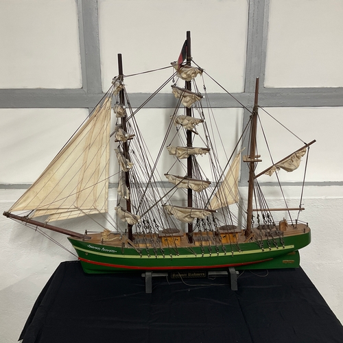 132 - Wooden Model Boat (Rickmer Rickmers)

Size: 85cm x 69cm