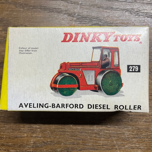 162 - Dinky Toys: Aveling-Barford Diesel Roller: 279 in Original Box