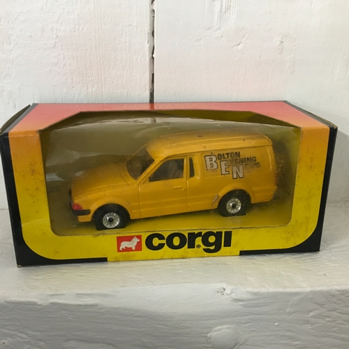 220 - Corgi Ford Escort Van 'Bolton Evening News'