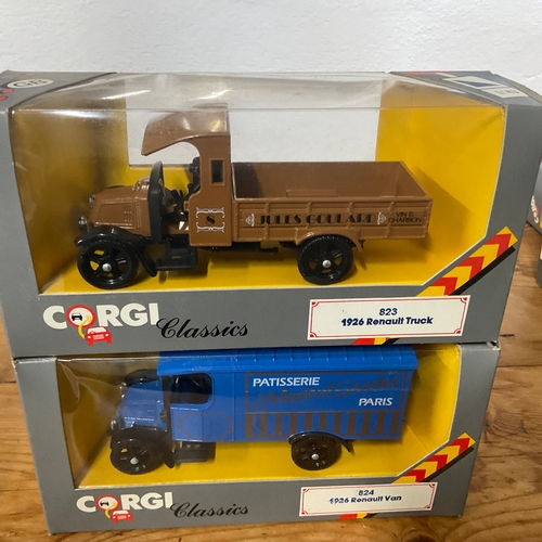 193 - Corgi Classics: x2
823 1926 Renault Truck
824 1926 Renault Van