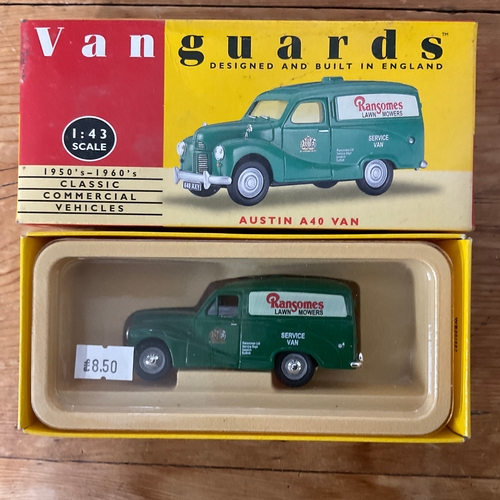 225 - Vanguards Precision Die Cast Replica Models Classic Commercial Vehicles x3
Austin A40 Van VA3000 Ran... 