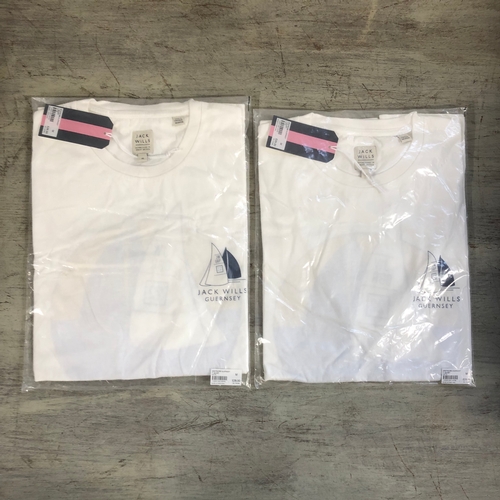 294 - Jack Wills Guernsey T-shirts x 2
(still in package & unchecked)

Size: Medium