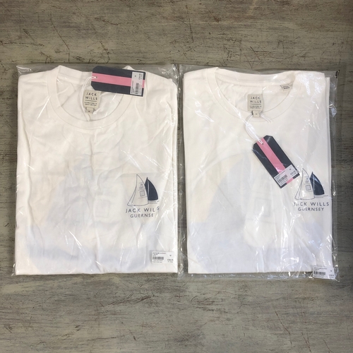 295 - Jack Wills Guernsey T-shirts x 2
(still in package & unchecked)

Size: Medium