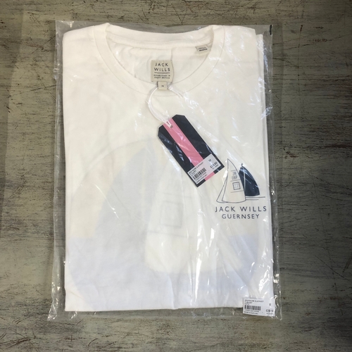 295 - Jack Wills Guernsey T-shirts x 2
(still in package & unchecked)

Size: Medium