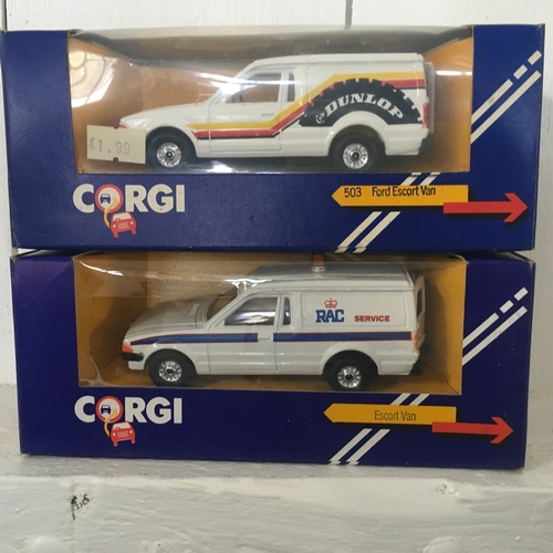 269 - Vintage Corgi For Escort Work Vans x 2
Dunlop & RAC Service