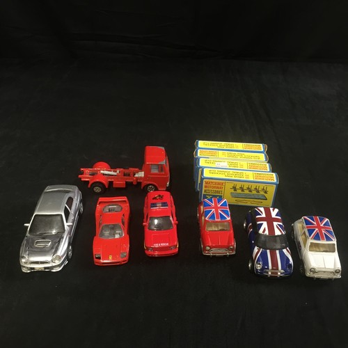 104 - Collection of Play Worn Toy Cars