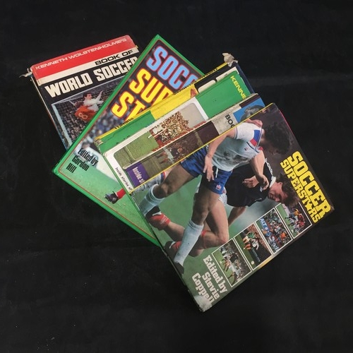 204 - A Collection of Football Books and Annuals
to include: Soccer Superstars, Football Champions, Kennet... 